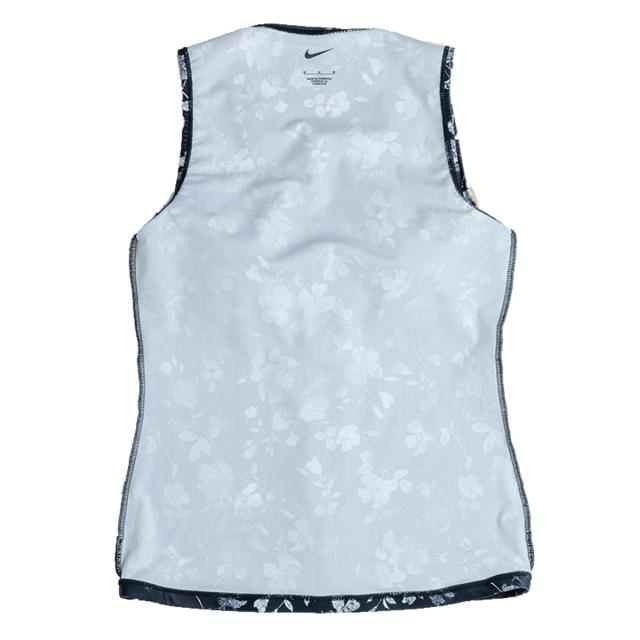ナイキ NIKE 総柄ジップ付き袖なしセパレーツ レディース ブラック 黒 水泳 スイム フィットネス 水着 2993148-009_4