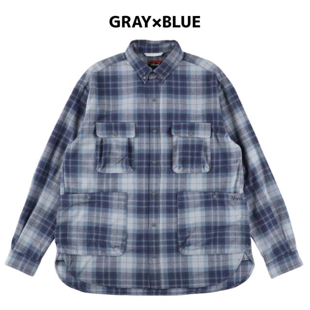ナンガ NANGA FADE TARTAN CHECK CAMP SHIRT フェード タータンチェック キャンプシャツ メンズ レディース ユニセックス カジュアル シャツ ネルシャツ デイリー アウトドア 旅行 N2530-1I107A ナンガ NANGA FADE TARTAN CHECK CAMP SHIRT フェード タータンチェック キャンプシャツ メンズ レディース ユニセックス カジュアル シャツ ネルシャツ デイリー アウトドア 旅行 N2530-1I107A