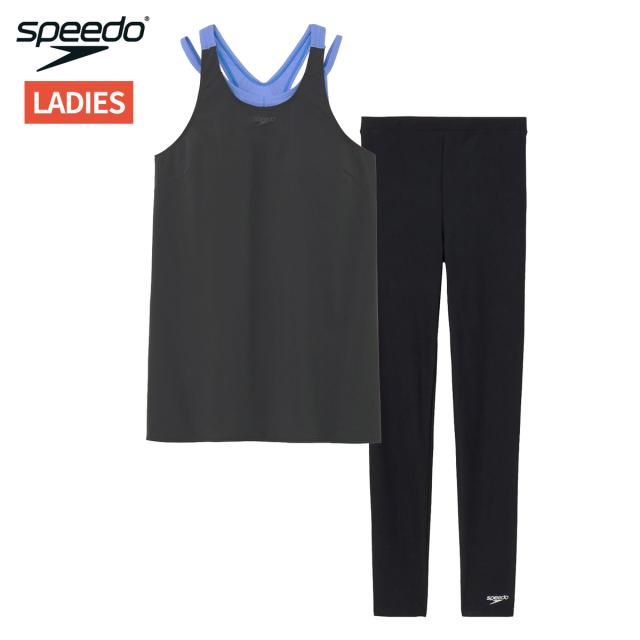 スピード speedo エアパロング レディース グレー 灰色 水泳 スイム フィットネス 水着 SFW22561-CH