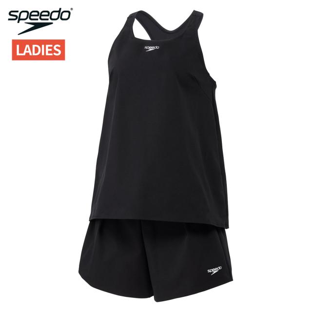 スピード speedo エアパII レディース ブラック 黒 水泳 スイム フィットネス 水着 SFW22562-K