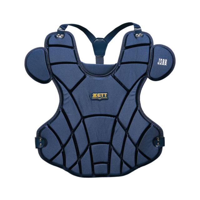 ゼット ZETT 軟式用防具4点セット ブラック ネイビー レッド 【ベースボールマリオ】 野球 捕手 キャッチャー 防具 BL303SET_9