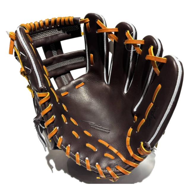 アイピーセレクト ip select  ipセレクト 専用グラブ袋付き 十河モデル G-real collection 硬式用グラブ 内野手用 27.5cm 一般 モカ×コルク 薬指リング 野球 硬式 グローブ 高校野球 大学 社会人 ベースボールマリオ Ip.1050-15Gr