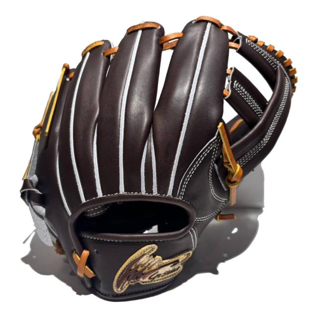 アイピーセレクト ip select  ipセレクト 専用グラブ袋付き 十河モデル G-real collection 硬式用グラブ 内野手用 27.5cm 一般 モカ×コルク 薬指リング 野球 硬式 グローブ 高校野球 大学 社会人 ベースボールマリオ Ip.1050-15Gr