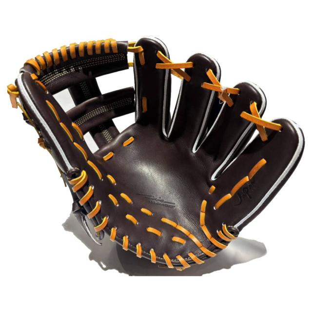 アイピーセレクト ip select  ipセレクト 専用グラブ袋付き 十河モデル G-real collection 硬式用グラブ 内野手用 28.0cm 一般 モカ×コルク 薬指リング 野球 硬式 グローブ 高校野球 大学 社会人 ベースボールマリオ Ip.1050-18Gr