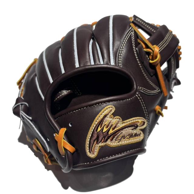 アイピーセレクト ip select  ipセレクト 専用グラブ袋付き 十河モデル G-real collection 硬式用グラブ 内野手用 28.0cm 一般 モカ×コルク 薬指リング 野球 硬式 グローブ 高校野球 大学 社会人 ベースボールマリオ Ip.1050-18Gr