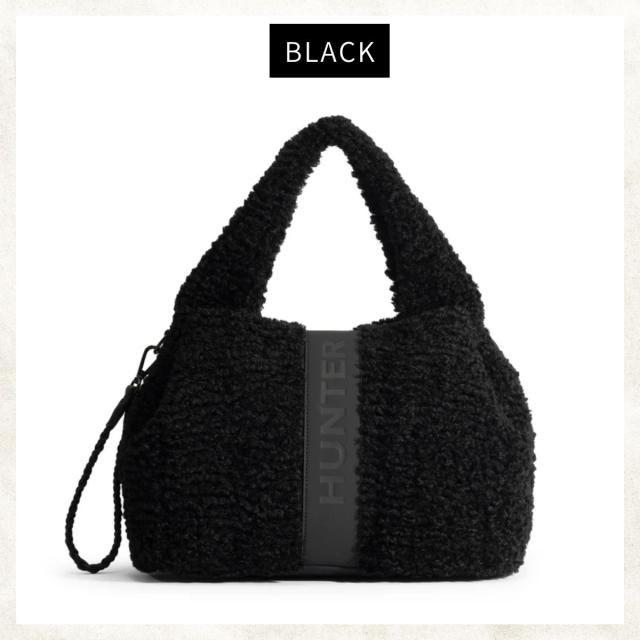 ハンター HUNTER 【正規取扱販売店】BOUCLE MEDIUM TOTE ブークレ ミディアム トート 9L レディース ユニセックス 秋 冬 ブラック ホワイト カジュアル バッグ ショルダーバッグ UBX5522PRC BLK NTR ハンター HUNTER 【正規取扱販売店】BOUCLE MEDIUM TOTE ブークレ