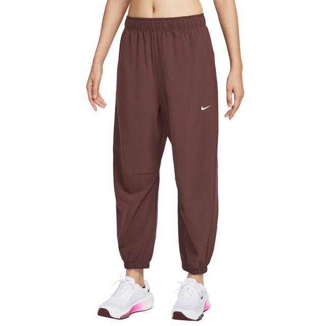 ナイキ NIKE ワン レペル ハイウエスト ウーブン パンツ レディース ワインレッド えんじ色 スポーツ フィットネス ロング パンツ IH8612-652