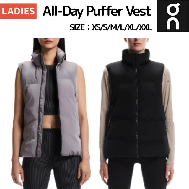 オン On All-Day Puffer Vest オールデイ パファーベスト レディース 秋 冬 スポーツ アウター ダウン 保温 防寒 1WF30490174 1WF30490553