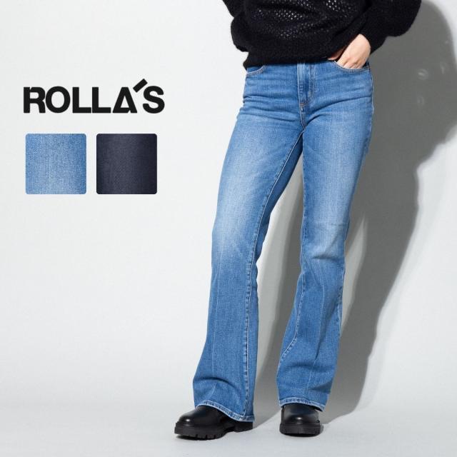 ローラス ROLLA'S Midtown Boot ミッドタウンブーツ レディース デニム ジーンズ ブーツカット カジュアル ウォッシュ加工 フレア ジーパン Gパン パンツ ボトムス R54J73 R54J04