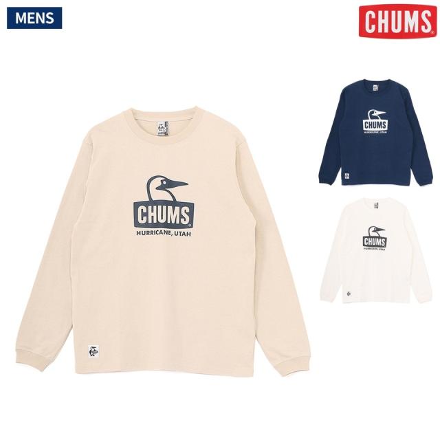 チャムス CHUMS ブービーフェイスブラッシュドロングスリーブTシャツ　Booby Face Brd L/S T 長袖 ロンT 起毛感 あたたかい カジュアル シャツ CH01-2667