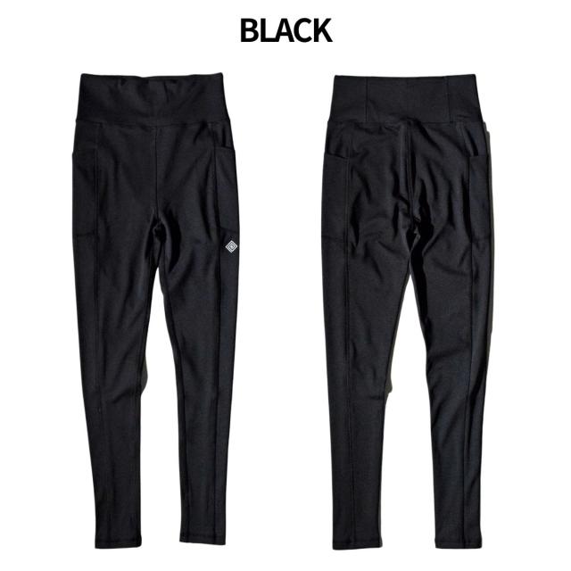 エルドレッソ ELDORESO Women's Long Spats ウーマンズロングスパッツ レディース スポーツ ランニング インナー タイツ 10分丈 E2405925_1