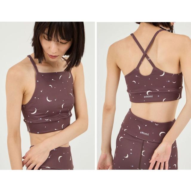 エミ emmi ONLINE限定 Happy Active set ブラトップ レギンス ロング袖