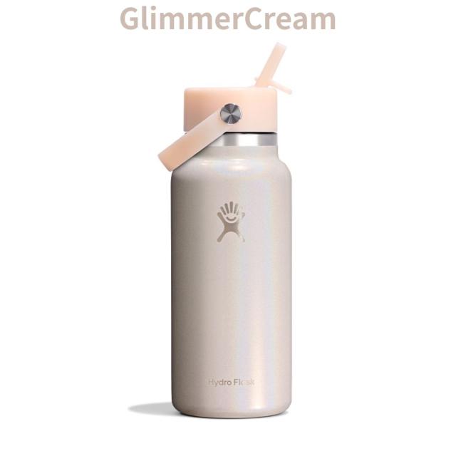 ハイドロフラスク Hydro Flask 32 oz Wide Mouth Flex Straw GLIMMER COLLECTION グリマーコレクション ボトル 保冷 保温 限定カラー 登山 アウトドア トレイル 小物 890232_4