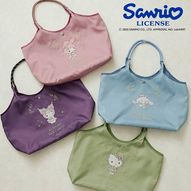 ローラアシュレイ LAURA ASHLEY サンリオキャラクターズ Sanrio characters ローラアシュレイ コラボ トートバッグ エコバッグ SLPC-01