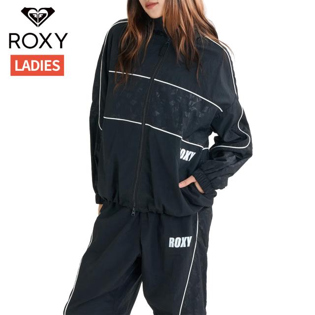 ロキシー ROXY HAVING FUN JACKET ハビング ファン ジャケット レディース 撥水 ブラック 黒 スポーツ フィットネス パーカー ジャケット RJK254537-BLK