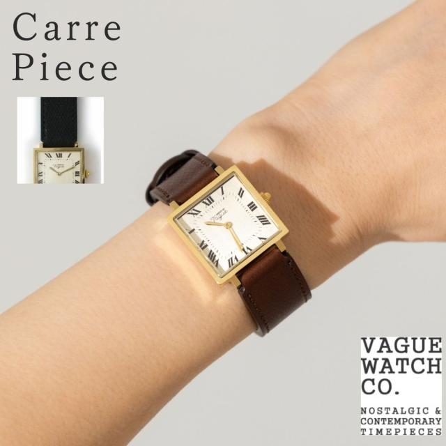 ヴァーグウォッチ VAGUE WATCH Carre Piece レディース 時計 ゴールド