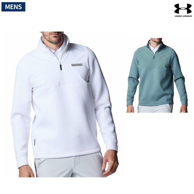 アンダーアーマー UNDER ARMOUR ドライブプロ ハイブリッド 1/2ジップ ジャケット Drive Pro Hybrid 中綿 ハーフジップジャケット ゴルフウェア スポーツ ウエア プルオーバー 6005666