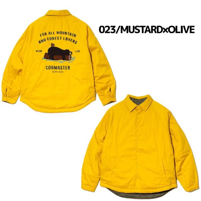 ゴースローキャラバン go slow caravan COBMASTER Oxford×NylonRip Rev. Jacket コブマスター オックス×ナイロンリップ Rev.ジャケット メンズ カジュアル アアウトドア アウター ブルゾン ボタンアップ 440201_3