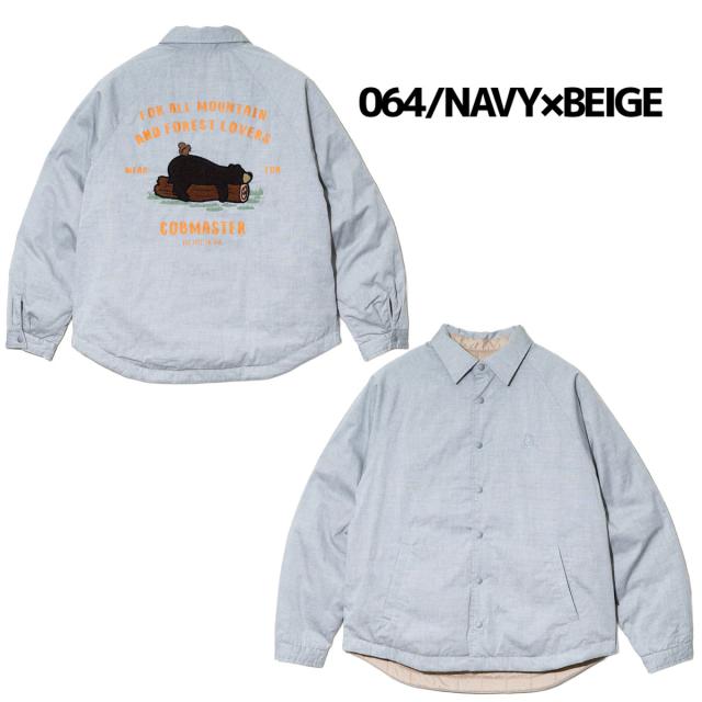 ゴースローキャラバン go slow caravan COBMASTER Oxford×NylonRip Rev. Jacket コブマスター オックス×ナイロンリップ Rev.ジャケット メンズ カジュアル アアウトドア アウター ブルゾン ボタンアップ 440201_5