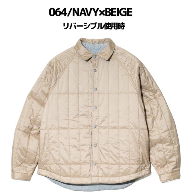 ゴースローキャラバン go slow caravan COBMASTER Oxford×NylonRip Rev. Jacket コブマスター オックス×ナイロンリップ Rev.ジャケット メンズ カジュアル アアウトドア アウター ブルゾン ボタンアップ 440201_6