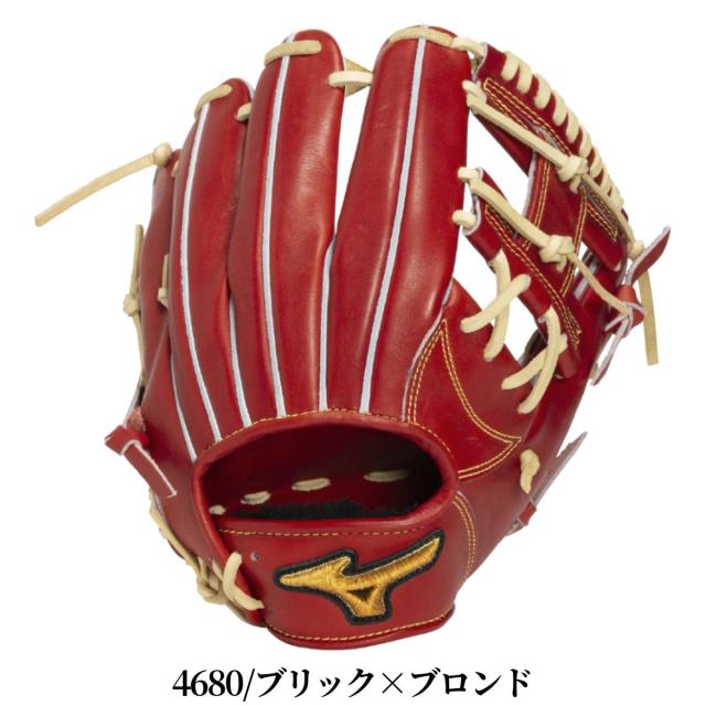 ミズノ MIZUNO 専用グラブ袋付き MizunoPro Classic 硬式用グラブ 内野手用 サイズ9 一般 ミズノプロクラシック 2026年春夏 26ss 野球 硬式 グローブ 高校野球 大学 社会人 ベースボールマリオ 1AJGH34113_2