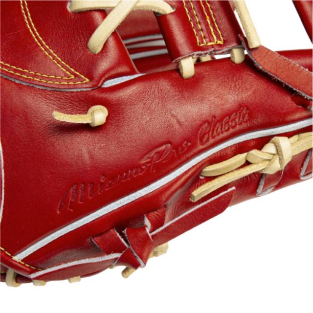 ミズノ MIZUNO 専用グラブ袋付き MizunoPro Classic 硬式用グラブ 内野手用 サイズ9 一般 ミズノプロクラシック 2026年春夏 26ss 野球 硬式 グローブ 高校野球 大学 社会人 ベースボールマリオ 1AJGH34113_7
