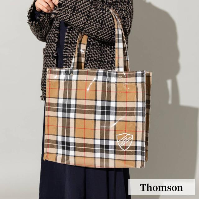 ヤーモザユニフォーム YARMO THE UNIFORM 2025AW Marton Mills Tartan Tote タータントート カジュアル バッグ トートバッグ タータンチェック ショッピングバッグ 買い物 通学 YTU-25AW MM_4