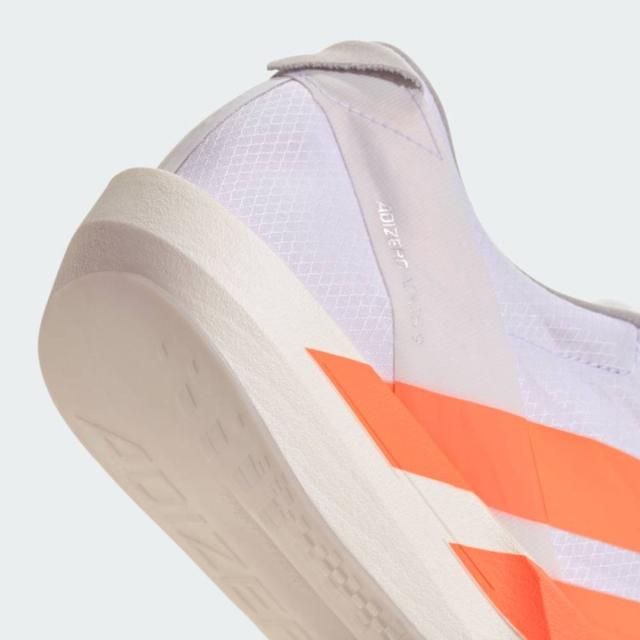 アディダス adidas ADIZERO ADIOS 9 RUNNING アディゼロ アディオス 9 ランニング メンズ ホワイト オレンジ スポーツ ランニングシューズ ランシュー JQ0777_4