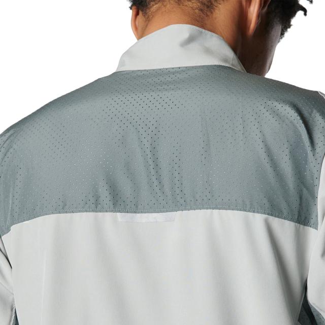 アンダーアーマー UNDER ARMOUR UAライトウエイト ウーブン ジャケット メンズ グレー 灰色 スポーツ トレーニング フルジップ ジャケット 6012566-069_6