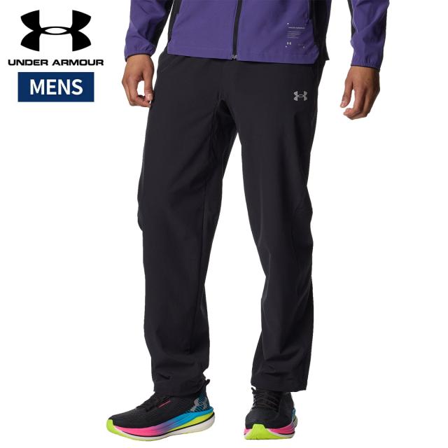 アンダーアーマー UNDER ARMOUR UAライトウエイト ウーブン パンツ メンズ ブラック 黒 スポーツ トレーニング ロング パンツ 6012567-001