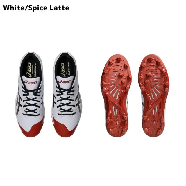 アシックス asics GOLDSTAGE FANG ゴールドステージ ファング 一般 野球 スパイク シューズ スタッド 固定 埋め込み 樹脂 ウレタン 1121A067