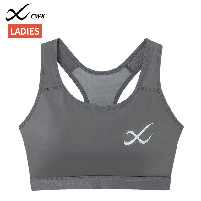 シーダブリューエックス ワコール CW-X スポーツブラ(LLサイズ) レディース オールシーズン グレー 灰色 インナー アンダー スポーツブラ ブラトップ スポーツゆれケアブラ HTY020-OC