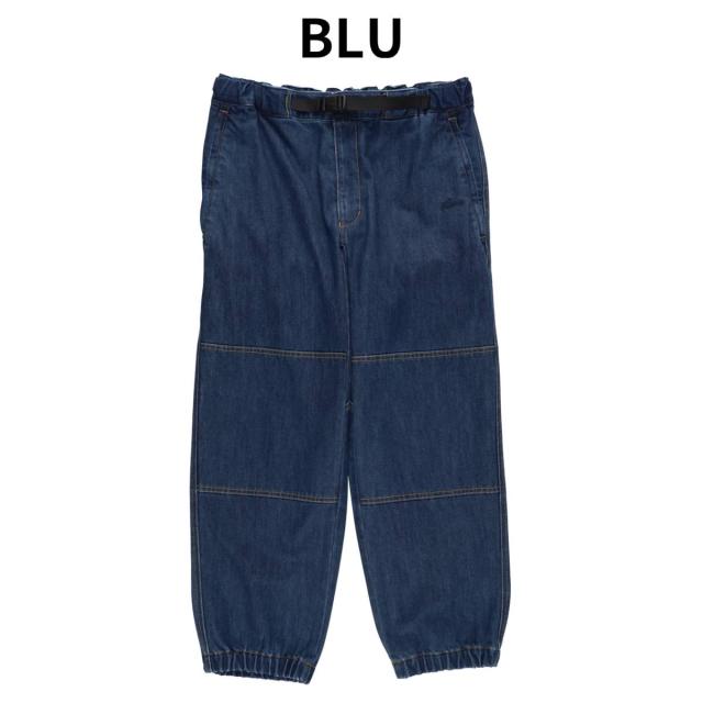 ナンガ NANGA DENIM PANTS デニムパンツ メンズ カジュアル オールシーズン パンツ ブルー インディゴ デニム ジーパン ジーンズ アウトドア レジャー コーデュラ 耐摩耗性 耐久性 イージーパンツ N2600-1D064D_1
