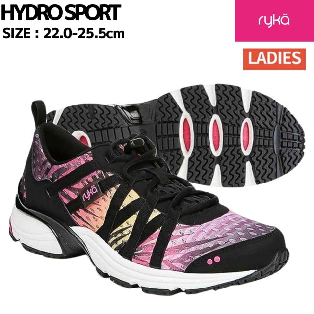 ライカ ryka HYDRO SPORT ハイドロスポーツ レディース ブラック グリーン スポーツ アクアダンス アクアフィットネス アクアウォーキング シューズ C8054M 5004 0301 11,963円