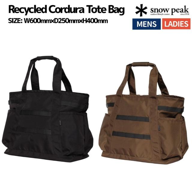 スノーピーク snowpeak Recycled Cordura Tote Bag メンズ レディース