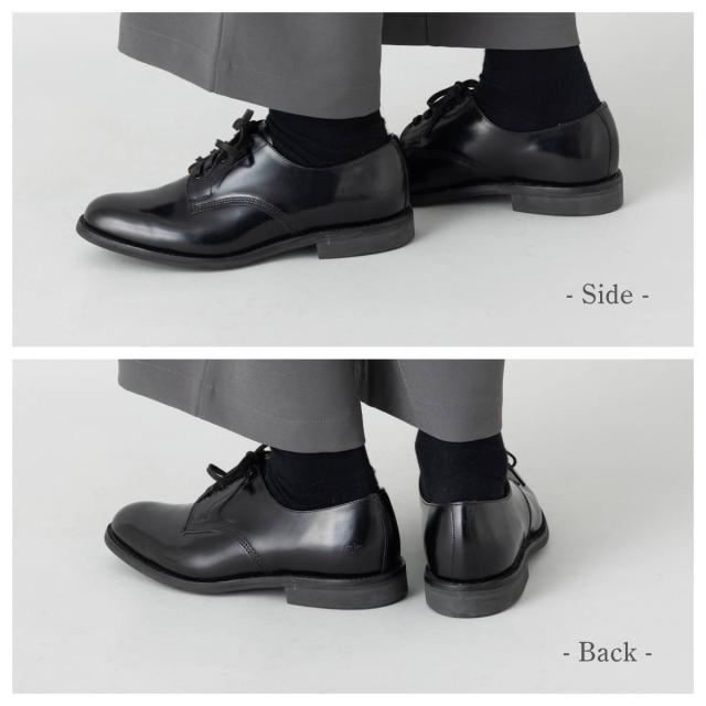 サンダース SANDERS 2246B MILITARY OFFICER SHOE ミリタリーオフィサーシューズ 革靴 レザーシューズ 外羽根 ビジネスシューズ プレーントゥ ラバーソール 2246B_2