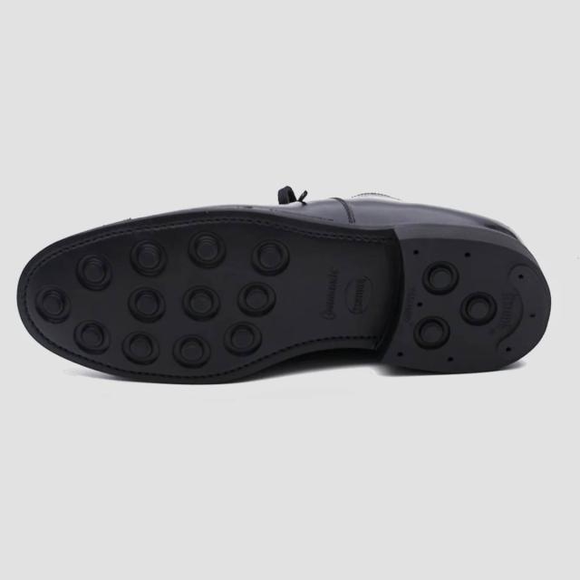 サンダース SANDERS 2246B MILITARY OFFICER SHOE ミリタリーオフィサーシューズ 革靴 レザーシューズ 外羽根 ビジネスシューズ プレーントゥ ラバーソール 2246B_4