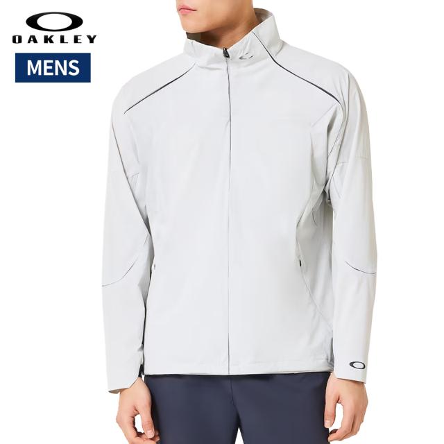 オークリー OAKLEY US規格 Fusion Flex Neo Jacket 1.0 フュージョン フレックス ネオ ジャケット 1.0 メンズ グレー 灰色 スポーツ トレーニング フルジップ ジャケット FOA408779-20K