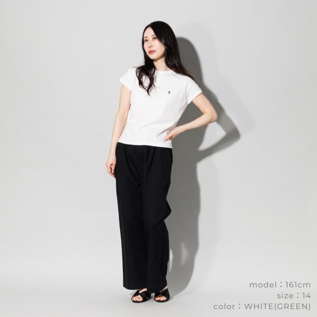 ジムフレックス GYMPHLEX ラグランスリーブレス プルオーバー Tシャツ レディース フレンチスリーブ トップス カットソー シンプル ロゴ 上品 GY-C0450_13