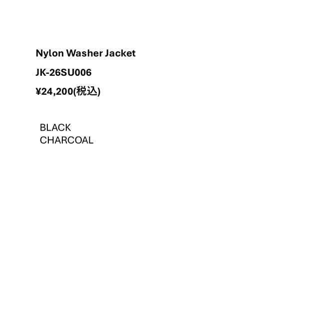 スノーピーク snowpeak ナイロンウォッシャージャケット Nylon Washer Jacket アウター 防寒 カジュアル ウェア アウター JK-26SU006_8
