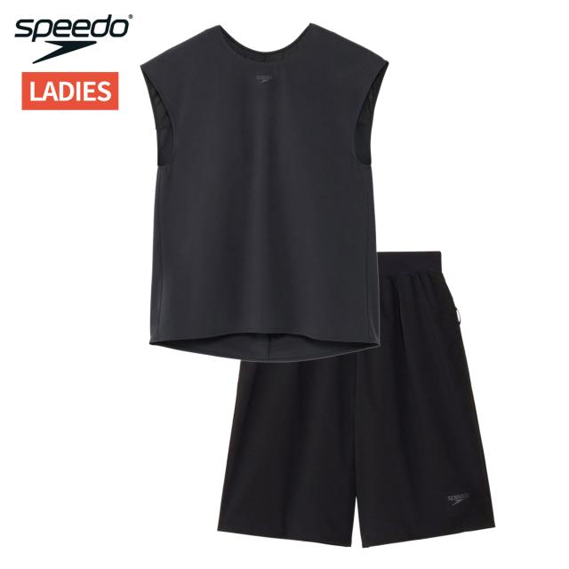 スピード speedo エアパエム レディース グレー 灰色 水泳 スイム フィットネス 水着 SFW22611-CH