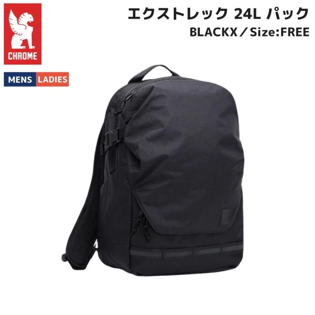 クローム CHROME エクストレック 24L パック EXTLEK 24L PACK ユニセックス BLACKX カジュアル バッグ リュック 防水 バックパック 鞄 BJ007BLKX