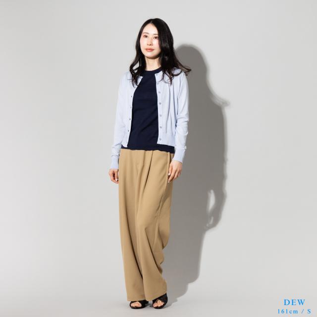【正規取扱い販売店】ジョンスメドレー JOHN SMEDLEY コットンスカラップ長袖ニットカーディガン 30G レディース 綿 無地 上品 きれいめ シンプル シーアイランドコットン S4834_8