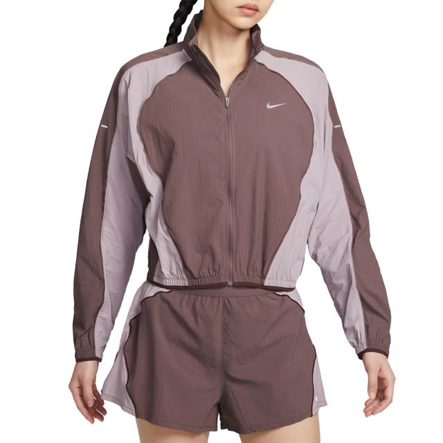 ナイキ NIKE スウィフト レペル UVプロテクション ランニングジャケット レディース ブラウン 茶色 スポーツ フィットネス フルジップ ジャケット IM9481-502