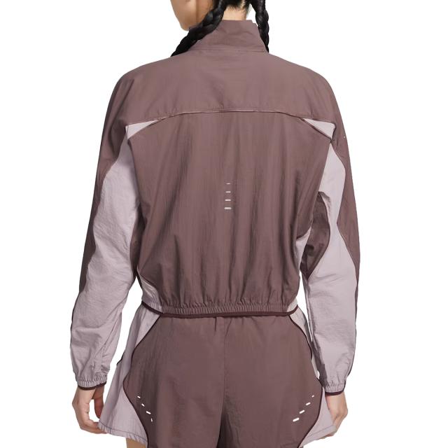 ナイキ NIKE スウィフト レペル UVプロテクション ランニングジャケット レディース ブラウン 茶色 スポーツ フィットネス フルジップ ジャケット IM9481-502_1