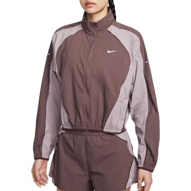 ナイキ NIKE スウィフト レペル UVプロテクション ランニングジャケット レディース ブラウン 茶色 スポーツ フィットネス フルジップ ジャケット IM9481-502_3