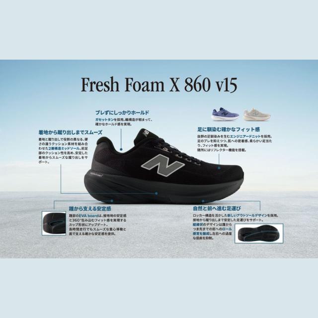 ニューバランス NEW BALANCE FRESH FOAM X 86 フレッシュフォーム エックス メンズ スポーツ ランニングシューズ ランシュー M8603TWD_6