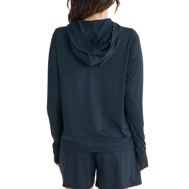 ロキシー ROXY AUROLA オーロラ ジップラッシュフーディ レディース ブラック 黒 水泳 スイム 海水浴 ラッシュガード RLY261031-BLK