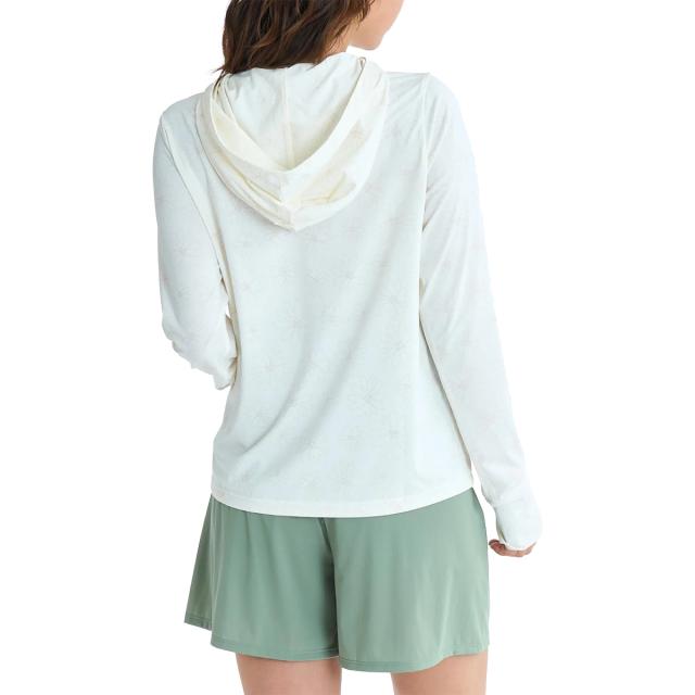 ロキシー ROXY AUROLA オーロラ ジップラッシュフーディ レディース ホワイト 白 水泳 スイム 海水浴 ラッシュガード RLY261031-OWT