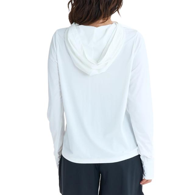 ロキシー ROXY AUROLA オーロラ ジップラッシュフーディ レディース ホワイト 白 水泳 スイム 海水浴 ラッシュガード RLY261031-WHT